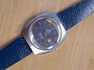 E.R.C. Vintage Armbanduhr Uhr mechanisch Handaufzug 17 Jewels