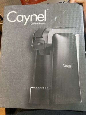 Caynel Coffee Brewer Single Serve Pod Coffee Machine Green Shiny Plastic