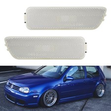 Clear Lens Front Bumper Side Marker Lamps Housings For Vw Mk4 Golf Gti R32 Jetta Clear Lens Front Bumper Side Marker Lamps Housings For Vw Mk4 Golf Gti R32 Jetta