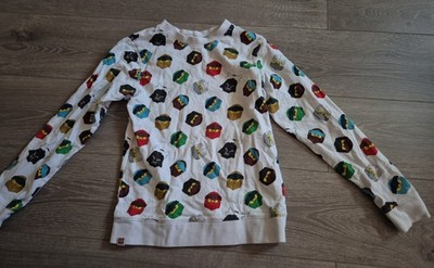 Ninjago Lego Pullover Weiß 134