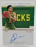 2021 National Treasures Chris Duarte Silhouettes Signature /10 Auto Oregon Ducks