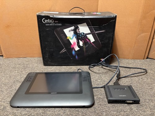 Wacom Cintiq 12WX Interactive Pen Display Tablet DTZ-1200W No Pen/Power Cord /WH - 第 2/8 張圖片
