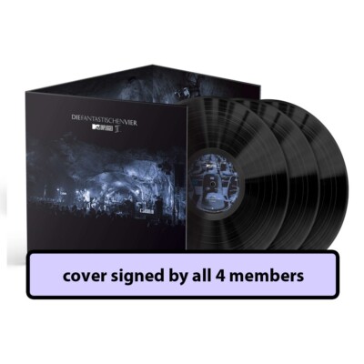 Die Fantastischen Vier - MTV Unplugged II 3 Vinyl limited signed Trifold Cover
