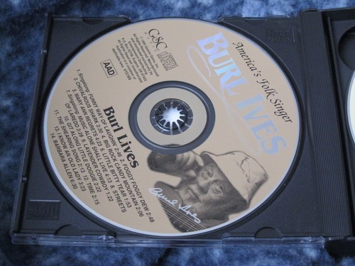 BURL IVES "AMERICA'S FOLK SINGER BURL IVES" THREE CD BOX SET RARE GSC MUSIC - Picture 4 of 7