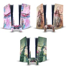 JENA DELLAGROTTAGLIA ANIMALS VINYL SKIN DECAL FOR PS5 SLIM DISC EDITION BUNDLE