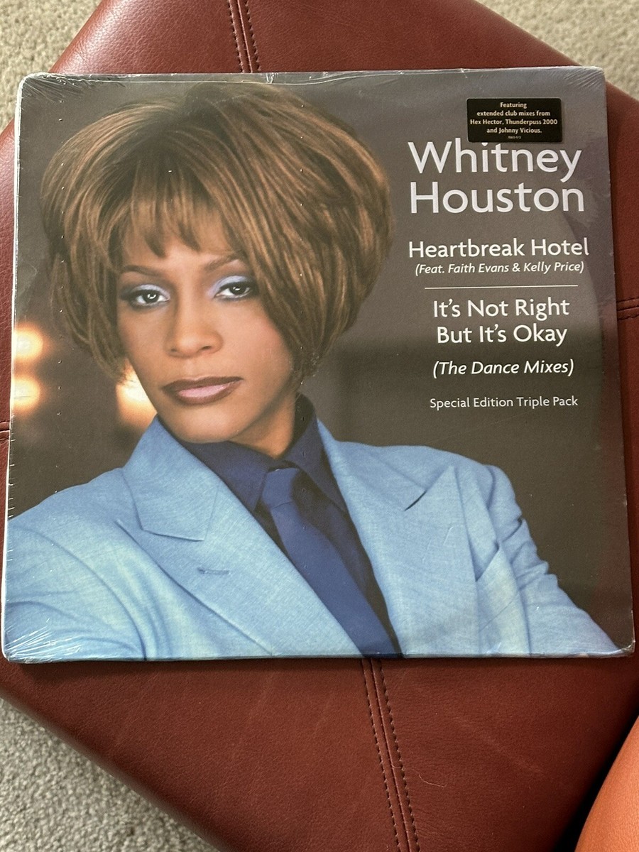 WHITNEY HOUSTON - HEARTBREAK HOTEL/IT'S NOT RIGHT BUT IT'S OKAY