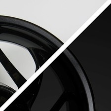 Aufkleber Classic Felgenrand Reflex Auto Motorrad : reflex schwarz ~RAL 9011