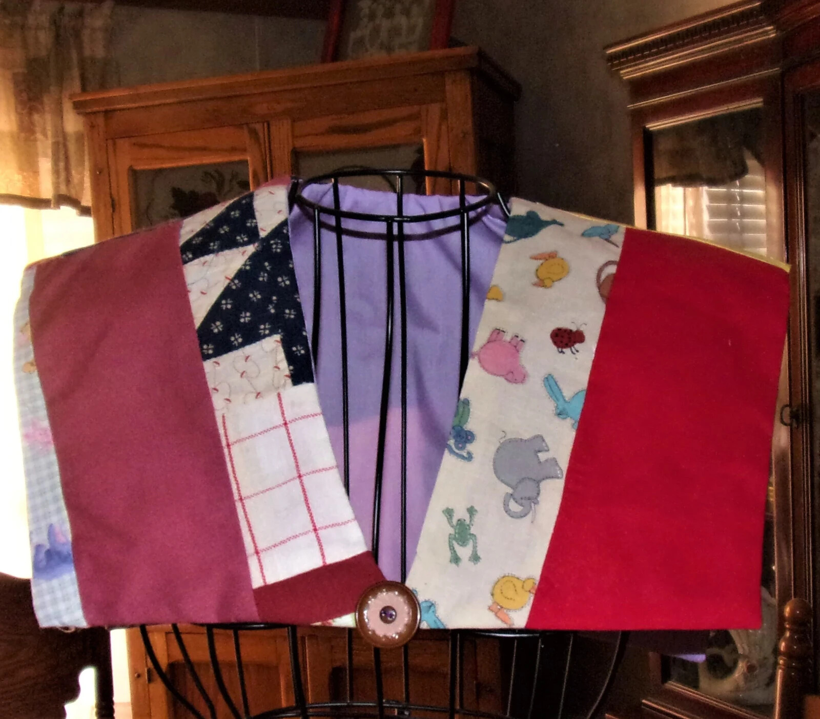 Collar Wearable Art Patchwork - image 1