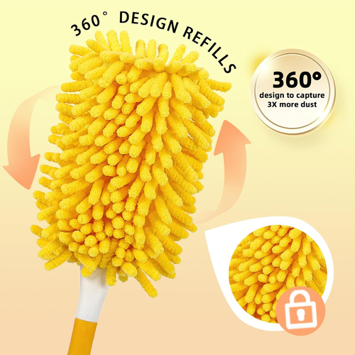 Reusable Duster Refill Compatible with Swiffer Hand - 360 Heavy Duty Dusters - Picture 5 of 6