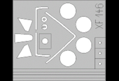 Eduard Express Mask P-47N Thunderbolt 1/48 XF 146 For Academy Kit