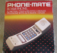 NEW IN BOX Phone-Mate , Roam Phone IQ 1140 Cordless WITH AutoMatic Dialer