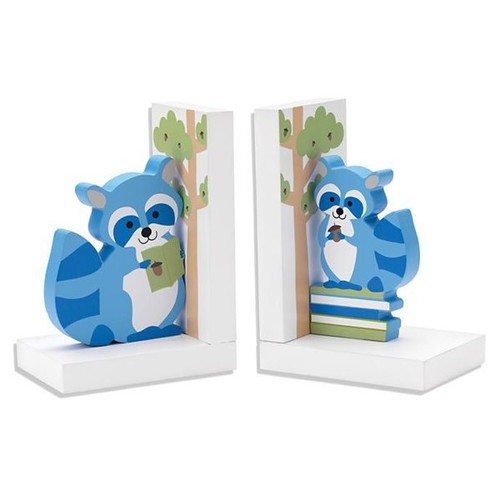 Reed & Barton Hazlenut Hollow Fox Raccoon Bookends eBay