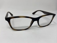 RAY BAN RB 7047 5573 54/17/140 MATTE TORTOISE BROWN EYEGLASSES FRAME B752