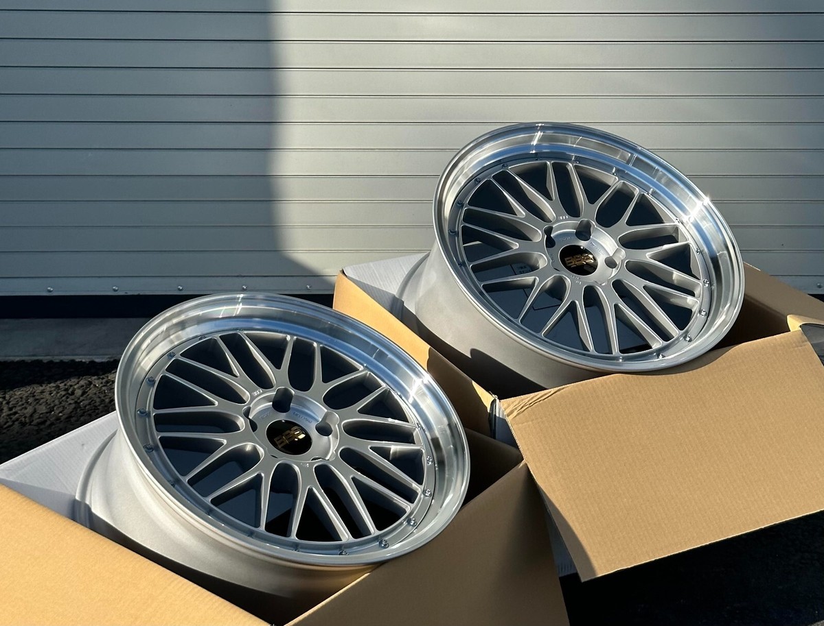 20x9 +42, 21x12 +64 5x130 BBS LM Diamond Silver Wheel | Fits