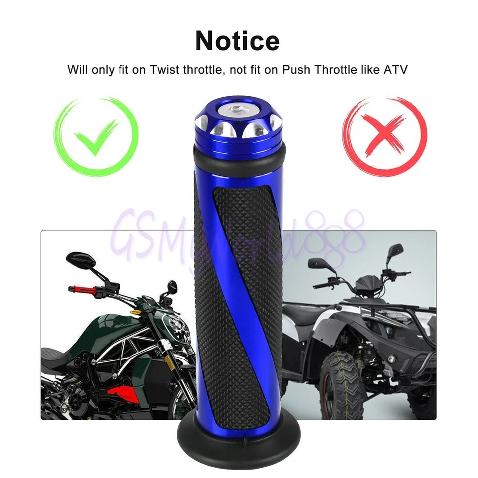 Empuñadura de manillar gris 7/8" 22 mm apta para Leoncino 250 500 Trail 302S 502S 752S Foto 4 de 4