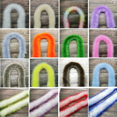 9cm DIY Faux Fur Trim Furry Ribbon Christmas Clothing Edge Strip Sewing Craft