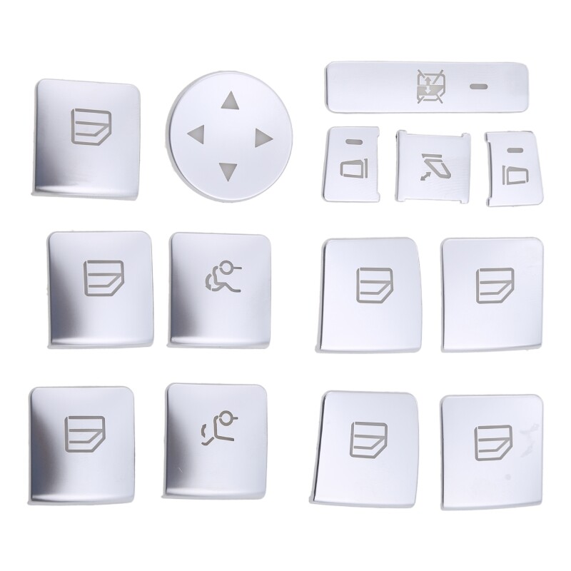 For A C E GLA GLK GL Car Window Glass Lift Button Sticker
