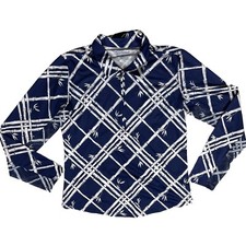 San Soleil Activewear 1/4 Zip Top Medium Women Floral UPF 50 Long Sleeve S5