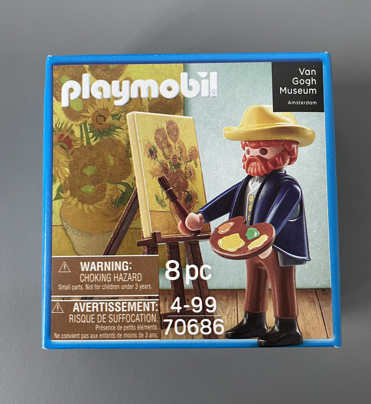 New Playmobil 70686 Vincent Van Gogh Museum Sunflower Painting | eBay