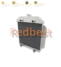3row Aluminum Radiator For 1949 50 51 52 53 Ford Cars Ford Flathead V8 Crestline