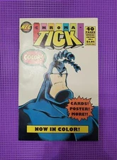 Chroma Tick Number 1 Vintage The Tick Comic Book New England Comics Ben Edlund