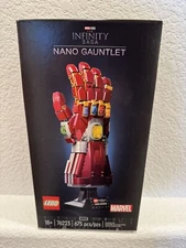 LEGO Marvel Nano Gauntlet Iron Man Model with Infinity Stones 76223 Building Set