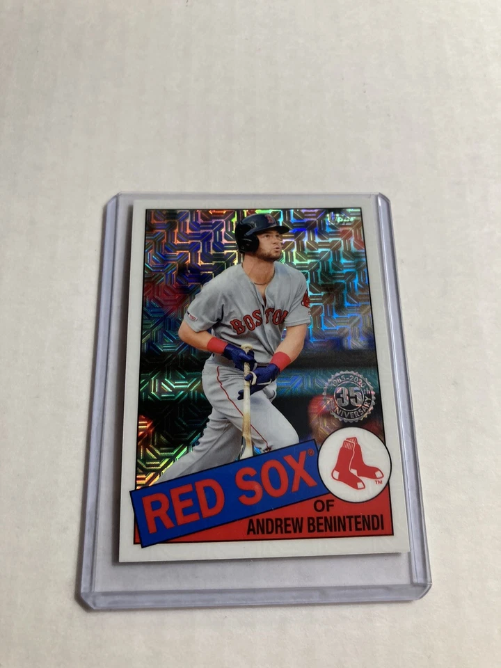 2020 Topps Update Silver Pack #CPC-26- ANDREW BENINTENDI Mojo Refractor. 1985. - Image 2 of 4