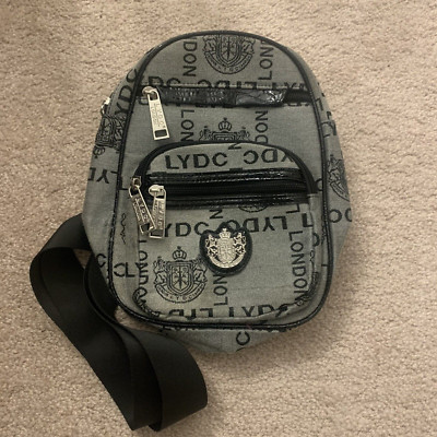 LYDC London Jacquard One Strap Style Bag.  B58.