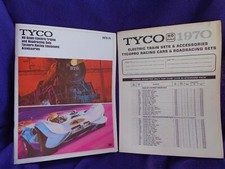 1970-71 VINTAGE TYCO HO ELECTRIC TRAINS SPEEDWAYS CATALOG DEALER PRICE LIST
