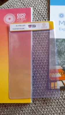 Expo 2020  Passport Holder Hülle Und Mobility Explore District