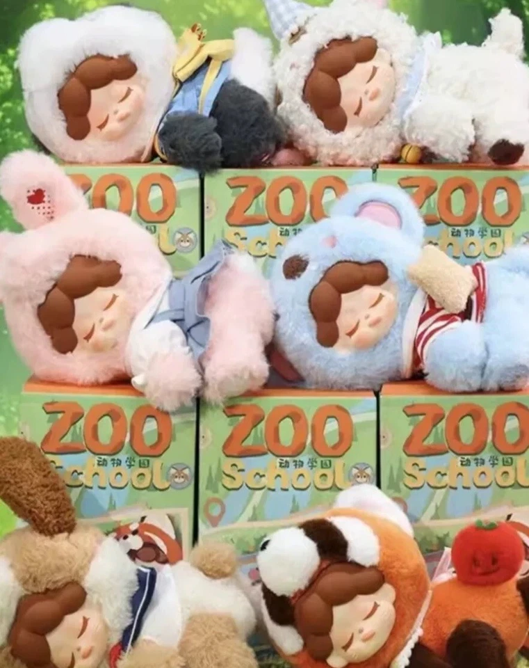 Muñeca de peluche Wendy Zoo School serie caja ciega figuras juguete/regalo”panda” bebé Foto 2 de 2