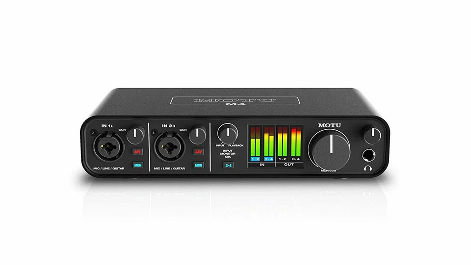 MOTU M4  USB-C 4x4 Audio Interface UPC 839128006126 - Image 2 of 4