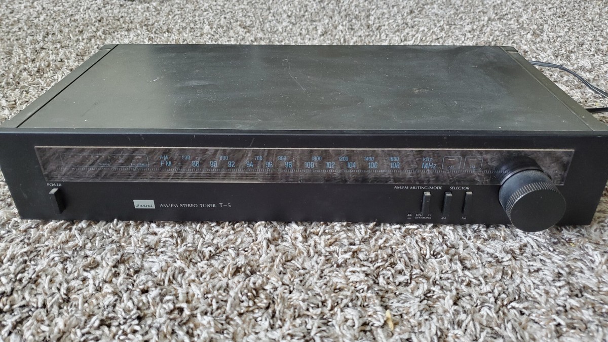 Sansui T-5 AM FM Stereo Tuner | eBay