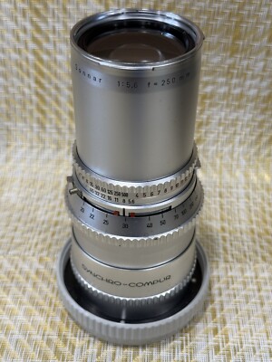 【希少】 Hasselblad Sonnar T* C 250mm F5.6 Hasselblad 250mm F/5.6 Carl Zeiss Sonnar T* Star Chrome C Lens