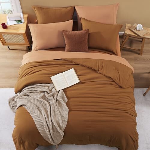 Full Size Comforter, 7 Pieces Soft Full Size 7PcsFull(80"*90