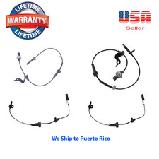 4 ABS Wheel Speed Sensor Front Rear Left & Right Fit: HONDA ACCORD 2013-2017