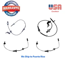 4 ABS Wheel Speed Sensor Front Rear Left & Right Fit: HONDA ACCORD 2013-2017