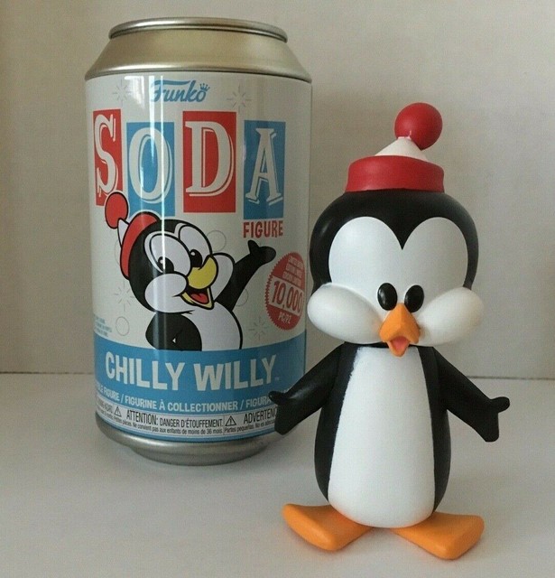 Funko Pop Soda Can Vinyl Figure Chilly Willy 1/10000 Pcs New In-Hand common | eBay