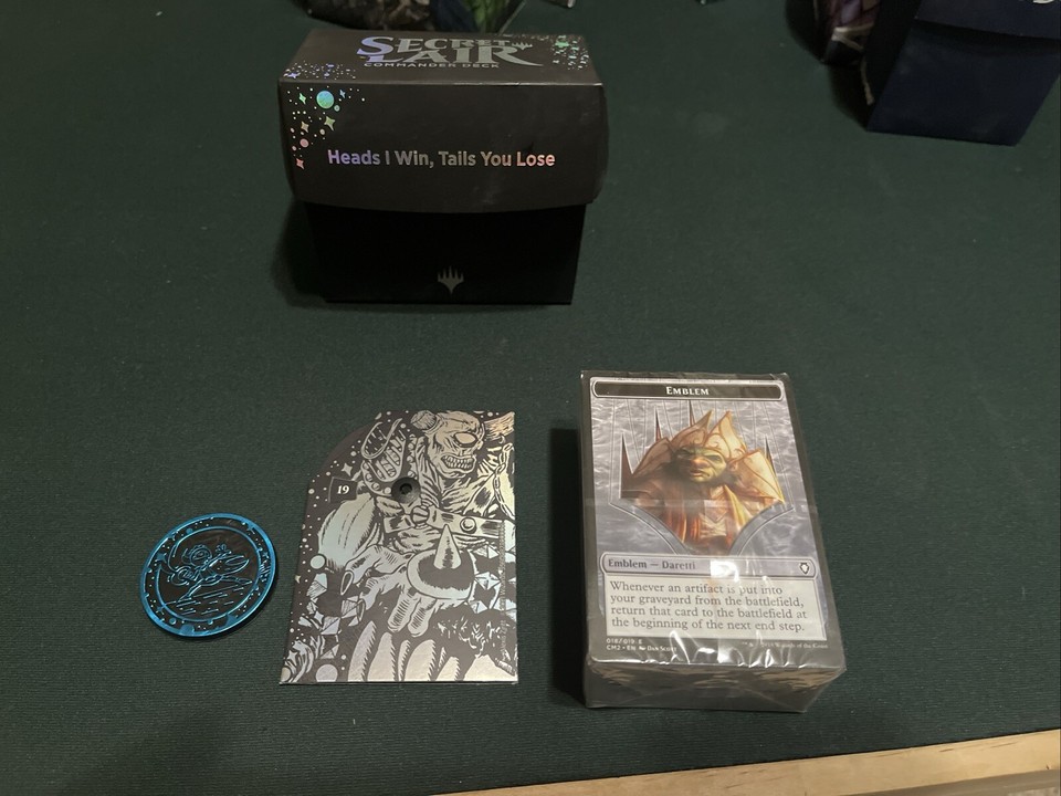 Magic The Gathering Secret Lair Heads I Win, Tails You Lose Commander