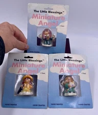 3 - THE LITTLE BLESSINGS MINIATURE ANGELS - BY SUZI SKOGLUND - In original packs