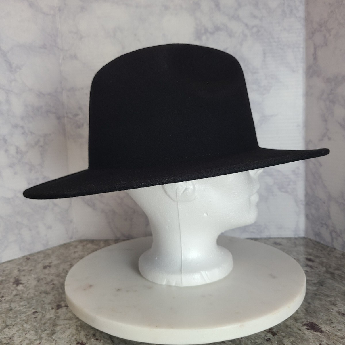 Gigi Pip 100% Wool Classic Black Hat Sz 57 ⚡️ FLASH SALE on Gigi Pips hats is LIVE! Shop online for  main image 4