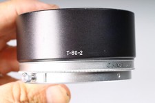CLEAN CANON S-60-2 LENS HOOD FOR 85MM 1.8, 135MM 2.5, 200MM 2.5 LENSES