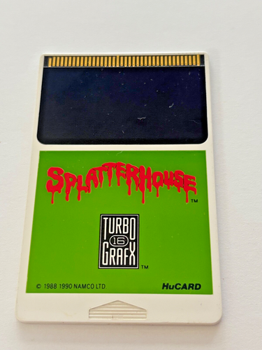 Splatterhouse -TurboGrafx 16 - 1990 - MuCard