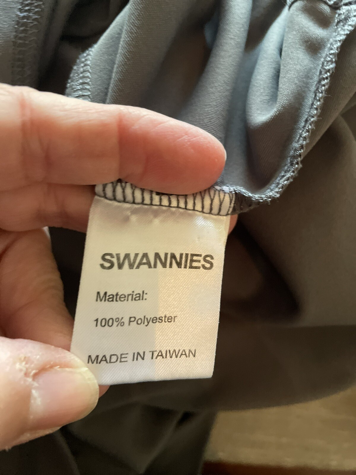 Swannies Gray Pullover Polyester Jacket Womens Si… - image 7