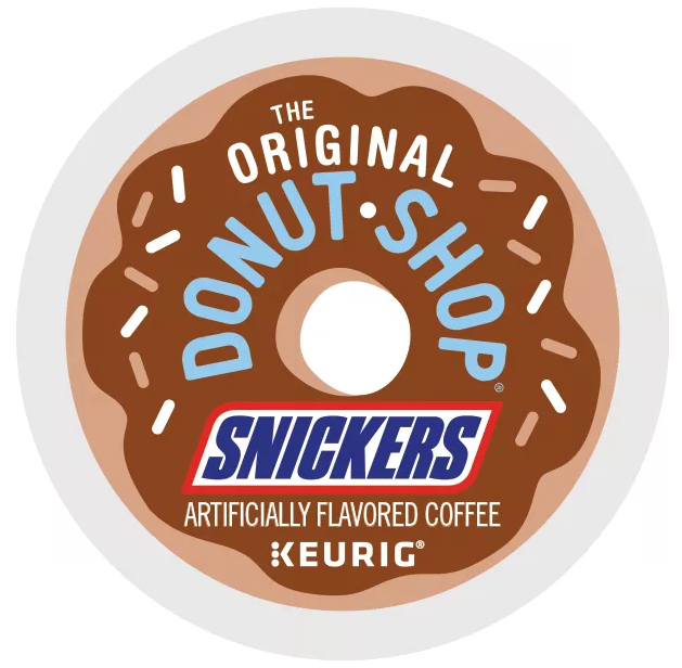 The Original Donut Shop® Snickers Coffee 100% Light Roast - Pack of 3 (24 ct)