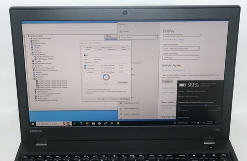 Lenovo ThinkPad P50s|Intel core i7@2.50 GHz|16GB RAM |256GBSSD|WIN10.Prof|NVIDIA - Picture 7 of 13