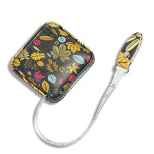 Mini Retractable Soft Tape Measure for Sewing, Fabric, Body Measurements leaf