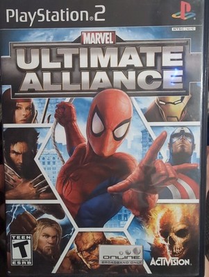 Marvel Ultimate Alliance (Sony Playstation 2, PS2) - Black Label CIB