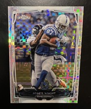 2014🔥Reggie Wayne🔥Topps Chrome Xfractor Parallel #14 Colts WR Great
