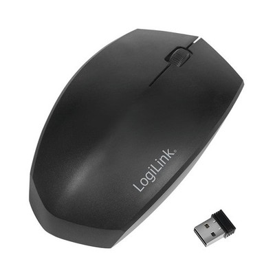 Ergonomische Funk Maus kabellos schwarz Mouse Computer PC Laptop